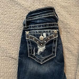 Dark wash Miss Me jeans